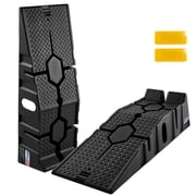 2-Pack Low Profile Vehicle Ramps 6600 lb Capacity 6.7 Inch Lift for Oil Change Maintenance