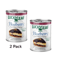 thumbnail image 1 of ( 2 Pack ) Lucky Leaf Fruit Filling Or Topping, Premium, Blueberry 21 Oz, 1 of 5