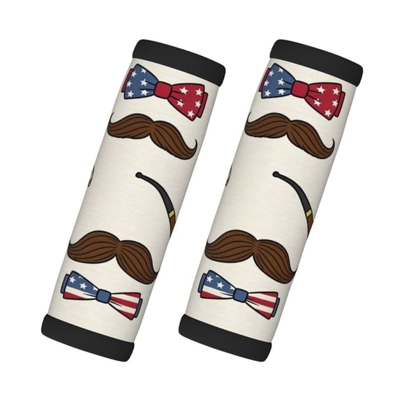 2 Pack Luggage Handle Covers And Grips Dimensions: 5.5 X 4.7 Inches Soft Padded Handle Covers Durable Luggage Handle Covers Elements Of The Father'S Day Theme (10)