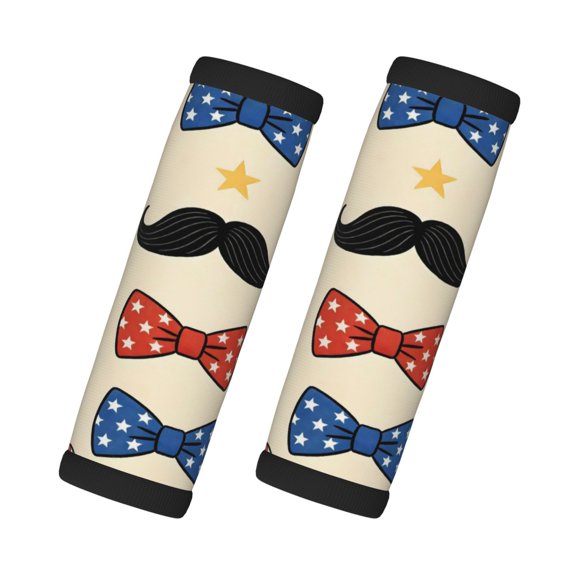 2 Pack Luggage Handle Covers And Grips Dimensions: 5.5 X 4.7 Inches Soft Padded Handle Covers Durable Luggage Handle Covers Elements Of The Father'S Day Theme (11)