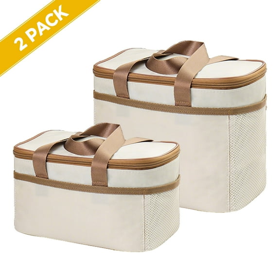 2 Pack Lung Bags for Women Insulated Tote Bag Lunch Container for Work Outdoors Picnic Waterproof