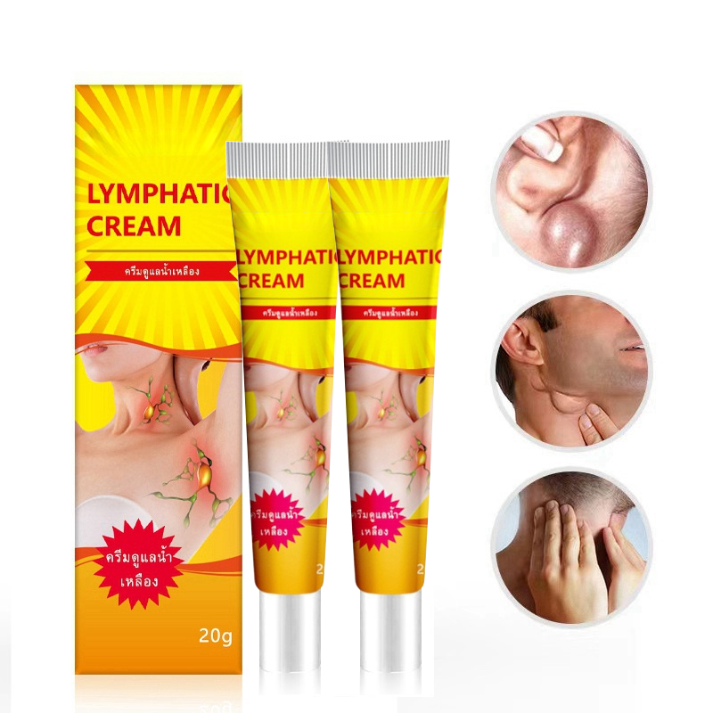 2 Pack Lymph Nodes Herbal Detox Cream, Lymph Nodes Removal Ointment