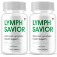 thumbnail image 1 of (2 Pack) Lymph Savior Lymphatic Health Support, LymphSavior Supplement (120 Capsules), 1 of 9