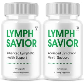 (2 Pack) Lymph Savior Lymphatic Health Support, LymphSavior Supplement (120 Capsules)