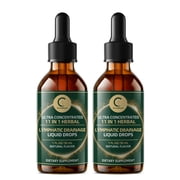 2 PackLymphatic Drainage Drops - Lymphatic Supplements Liquid Drops Cleanse with Echinacea for Lymph System Support - 2 fl oz