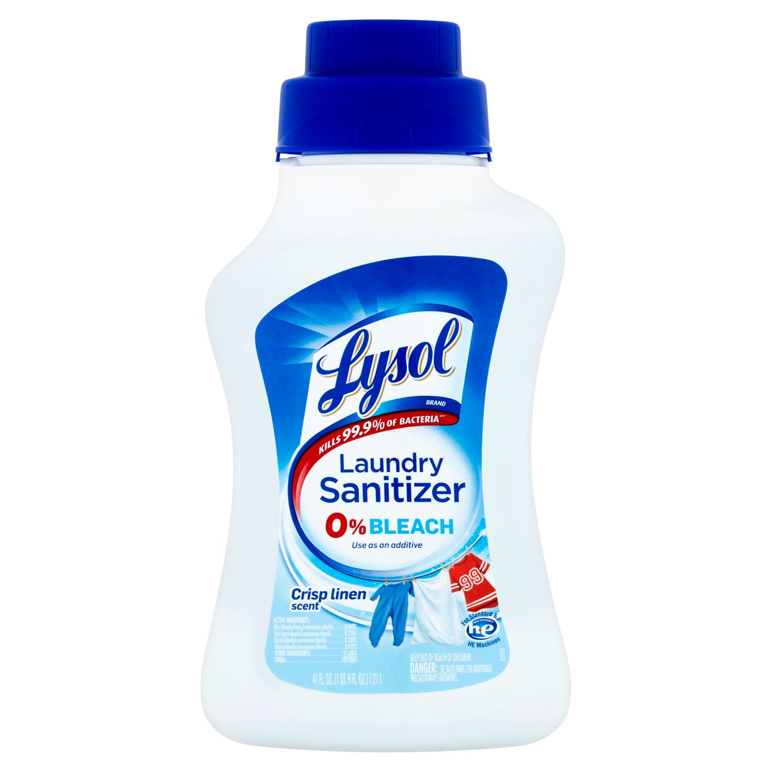 2 Pack - Lysol Laundry Sanitzer Crisp Linen 41oz Package May Vary