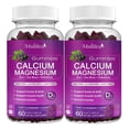 thumbnail image 1 of (2 Pack)Calcium Magnesium Zinc Gummies, Supplement for Bone, Muscles, Mood & Sleep Support,120 Count, 1 of 6