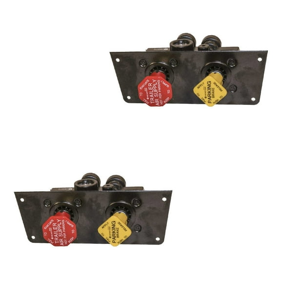 2 Pack MV-3 Air Brake Control Valve - Trailer Parking Brake Valve Replaces 801631, Bendix 5000815 5000819, Freightliner BW 801631