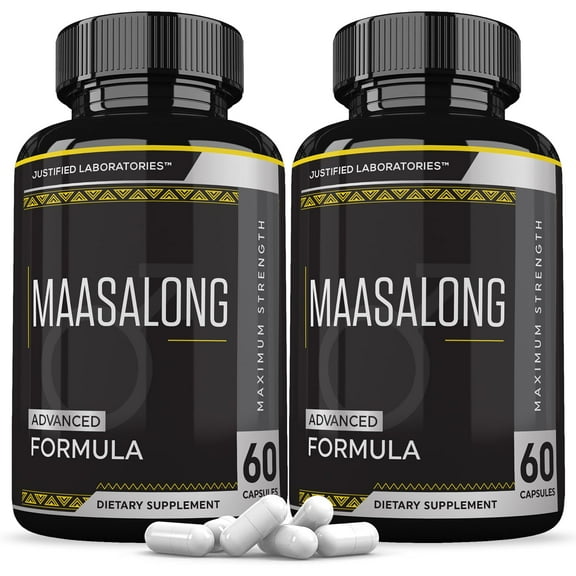 (2 Pack) Maasalong Advanced Men's Health Formula 120 Capsules