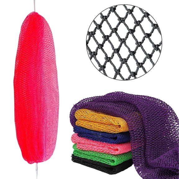 2 Pack Magic Exfoliating Bath Sponge,African Sponge,African Exfoliating Net Sponge,Loofah Washcloth Back Scrub For Shower Body Exfoliator
