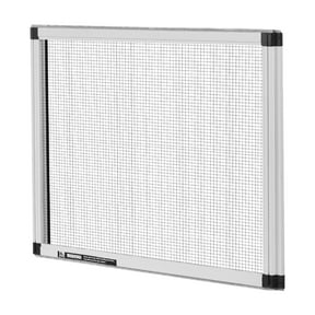2-Pack Magic Mesh Adjustable Window Screen, Easy Install Expandable Screen with Aluminum Frame, Keep Bugs Out