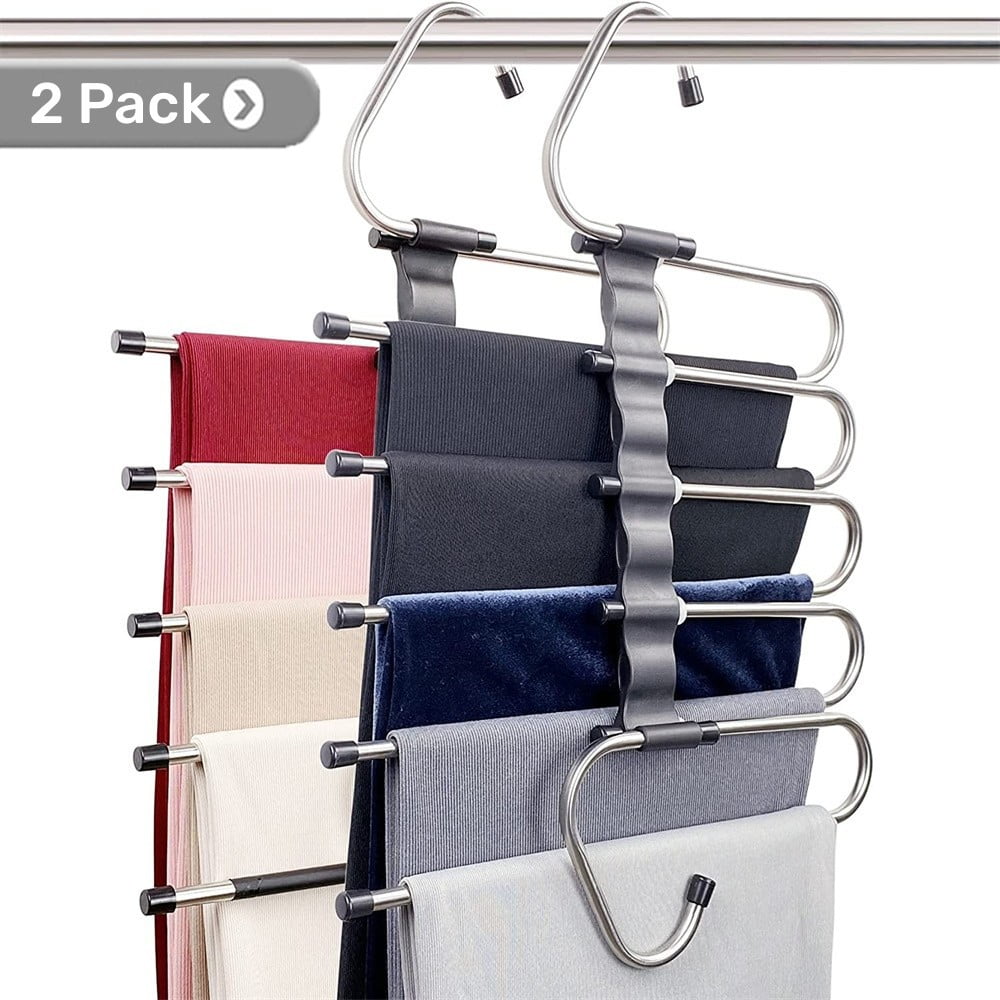 Non Slip  Space Saving Trouser Hangers 50Pc  The Display Centre