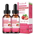 thumbnail image 1 of (2 Pack) Magnesium Glycinate Liquid Drop, for Relaxation, Muscle & Sleep Support, 4 fl oz, 1 of 8