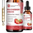 (2 Pack) Magnesium Glycinate Supplement, Liquid Drops with Magnesium