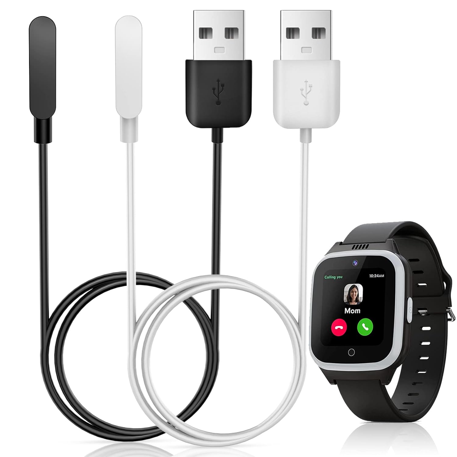 [2-Pack]Magnetic Charger Compatible With Cosmo Jrtrack/Cosmo Jrtrack 2 ...