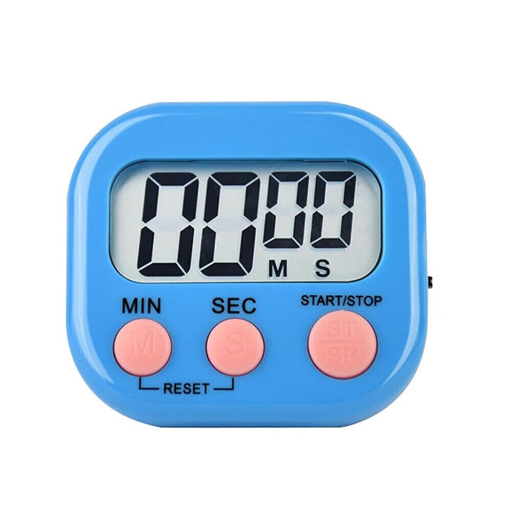 2Pack LCD Kitchen Timer Loud Alarm