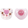 thumbnail image 1 of Newtotlove 2-Pack Magnetic Pacifiers with Clip for Reborn Baby Dolls (16-22 inch) - Secure Magnetic Attachment, Cute Doll Feeding Accessories Set, Gift for Girls & Kids, 1 of 1