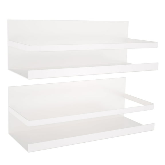 2 Pack Magnetic Spice Rack for Refrigerator, Magnetic Shelf for Fridge ,Kitchen Storage Organizer