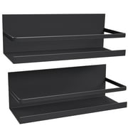 2 Pack Magnetic Spice Rack for Refrigerator, Magnetic Shelf for Kitchen, Storage Organizer