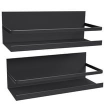 2 Pack Magnetic Spice Rack for Refrigerator, Magnetic Shelf for Kitchen, Storage Organizer