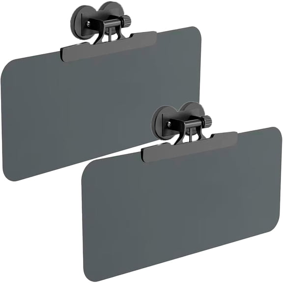 2-Pack Magnetic Sun Visor for UTV & Golf Cart, Polarized Anti-Glare Adjustable Sunshade, Tool-Free Fit for Polaris Ranger/Defender, Can-Am, Uforce 1000, EZGO with Metal Roof/Crossbars