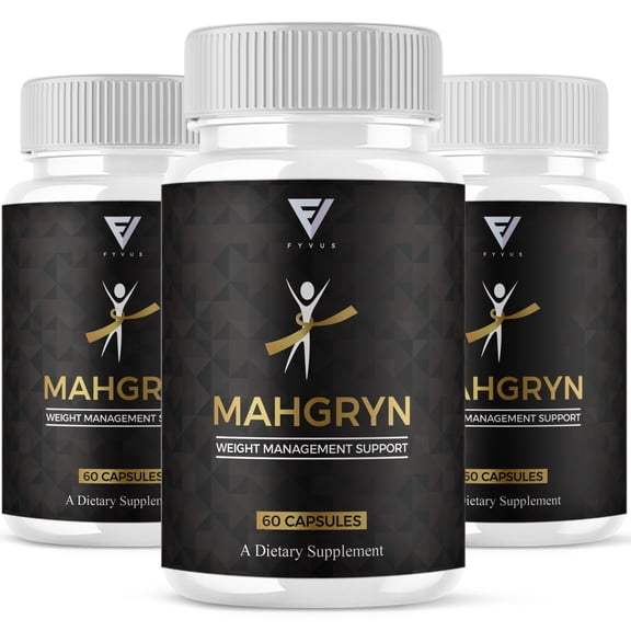 (2 Pack) Mahgryn Premium Health Management Supplement, Mahgrin (120 Capsules)