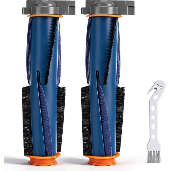 2 Pack Main Roller Brush Replacement for Shark AI AV2501S AV2511AE AV2501AE RV2502AE AV2610WA RV2610WD RV2410WD AV2510AOUS RV2310AE AV2310AE RV2300 RV2320S UR2350AE Robot Vacuum Main Brush Parts
