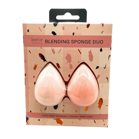 2 Pack Makeup Blender Sponges, Ultra Soft Latex Free, Teardrop Shape for Precise, Full Coverage, Perfect for Foundation, Concealer, Liquids, Creams, Powders, Durable, Washable, Reusable Beauty Tools