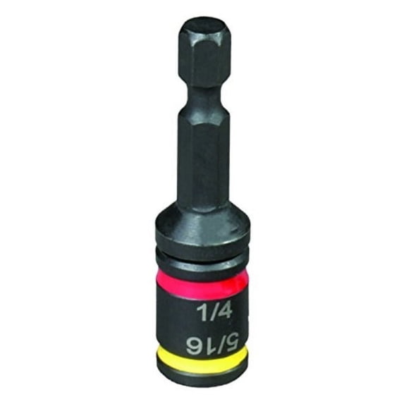 Malco MSHC 1/4 & 5/16 Reversible Hex Chuck Driver, 2 pack