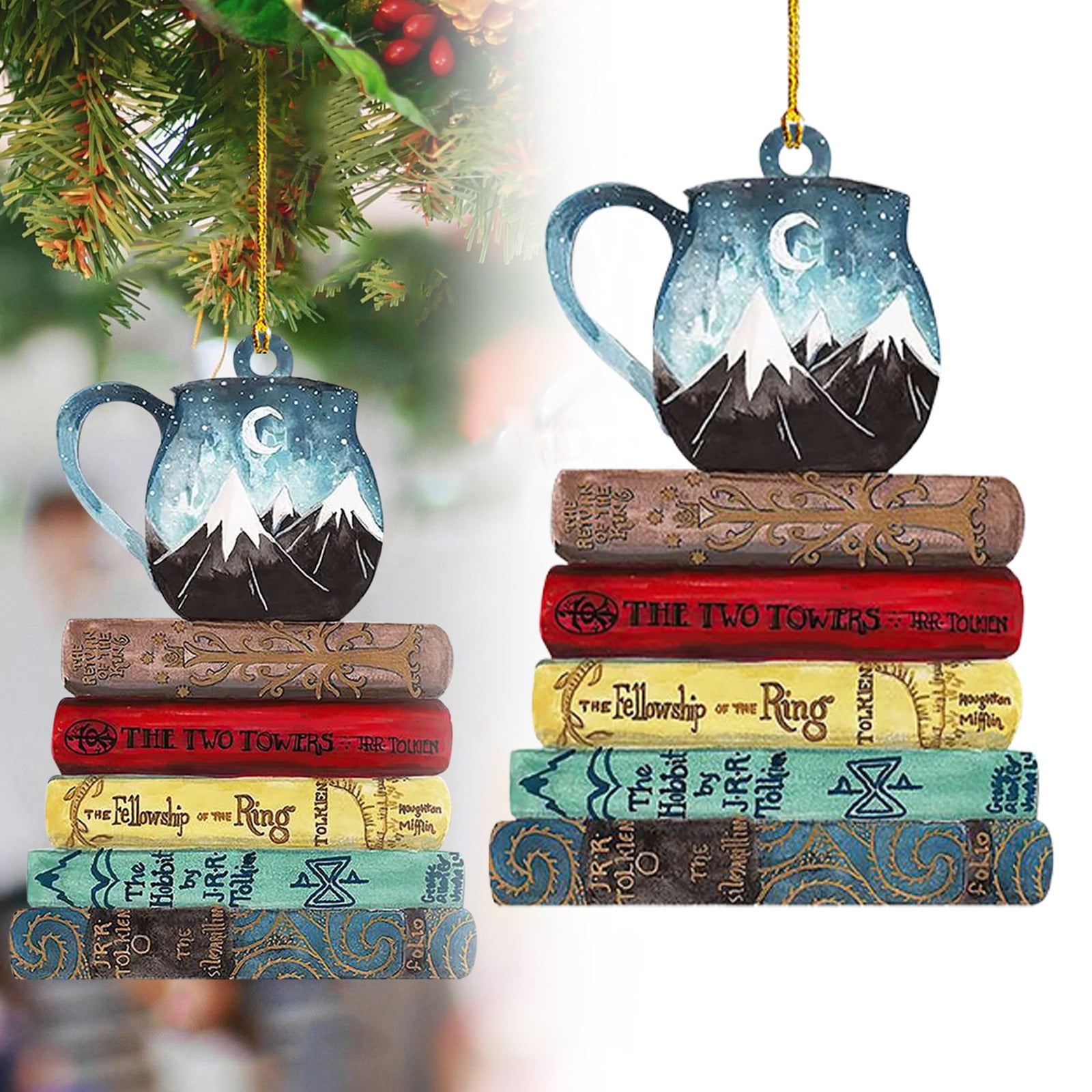 walmart clearance2024,2 Pack by Malibure Hangs,Christmas Book Christmas