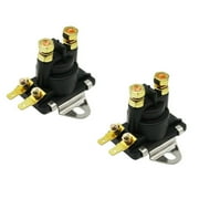 2 Pack Marine Starter Tilt Trim Relay Solenoid For Mercury MerCruiser 89-96158T