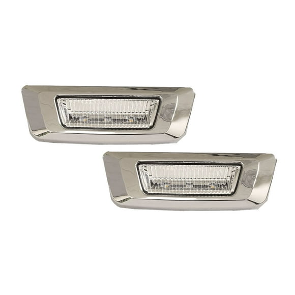 2 - Pack LED Marker Lamp for Kenworth T680, T700 T880 & Peterbilt 576 Models - LED Side Marker Turn Signal Lights Clear Lens Roof Marker Lights - P54-1211, KWP541211, P54-1287, P541177100