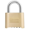thumbnail image 1 of 2 Pack Master Lock 175D 2" Wide Re-Settable Combination Padlock Hardened with 1" Shackle Height, 1 of 2