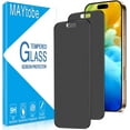 thumbnail image 1 of [2-Pack Matte Privacy Screen Protector for iPhone 16 Pro Tempered Glass, Anti-Fingerprint, Smooth as Silk, Anti Scratch, Anti-Reflection, Easy to Install, 1 of 6