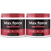2 Pack MaxForce   Official Max Force Powder with a Natural Daily Blend for Energy & Wellness | Clean, Gentle, Easy-to-Take Powder for Everyday Sharpness 60 Servings