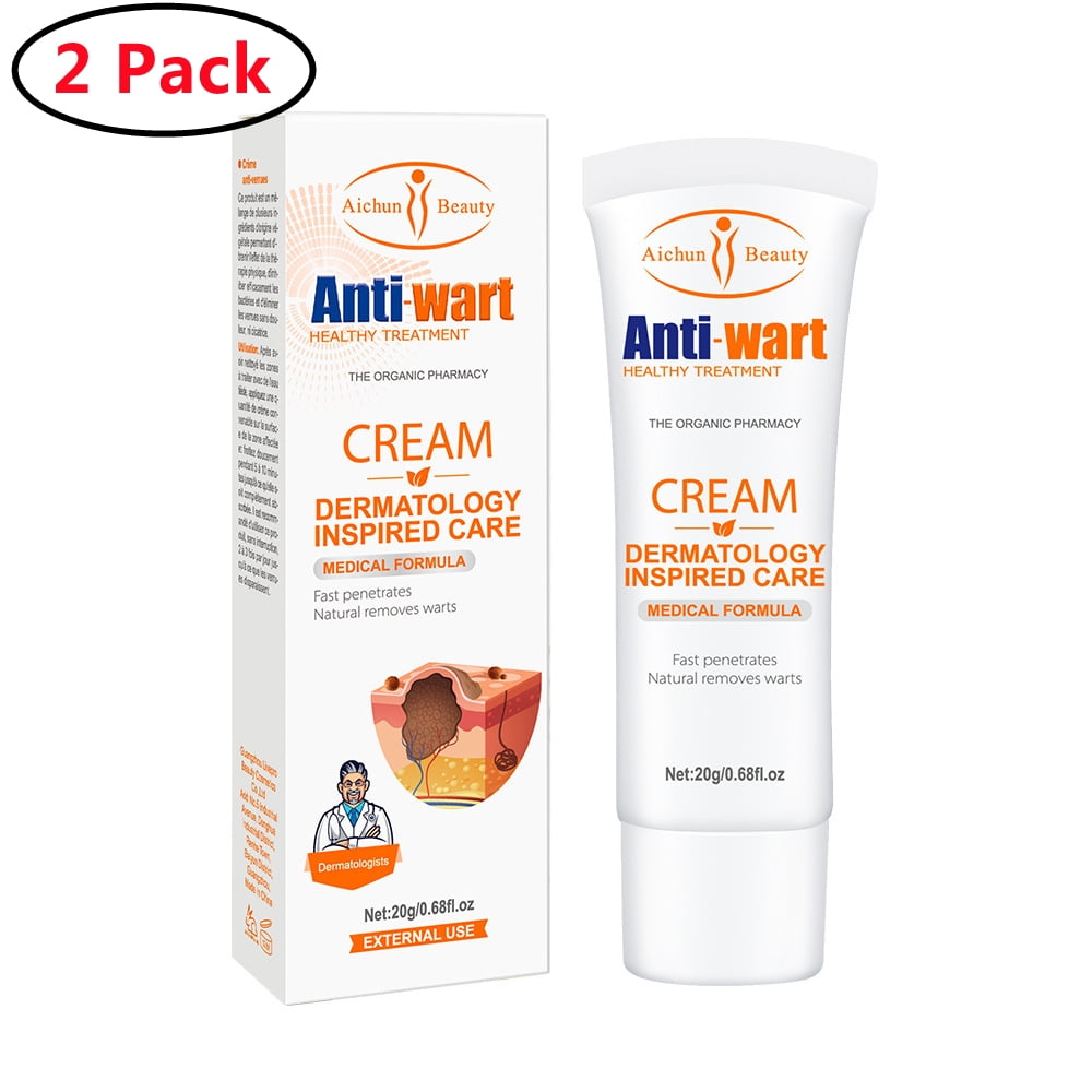 2 Pack Maximum Strength Salicylic Acid Cream and Plantar Wart Remover