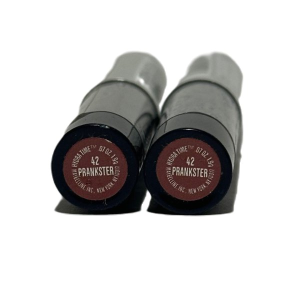 2 Pack Maybelline Hydra Time LipStick, 42 Prankster, 0.07 Oz