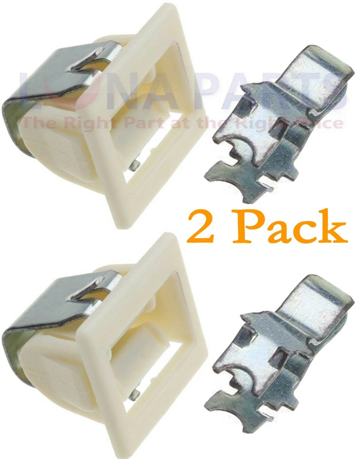 2 Pack Maytag Magic Chef Jennair Dryer Door Catch Strike Latch Kit La-1003