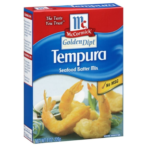 ( 2 Pack ) McCormick Golden Dipt Tempura Seafood Batter Mix, 8 Oz