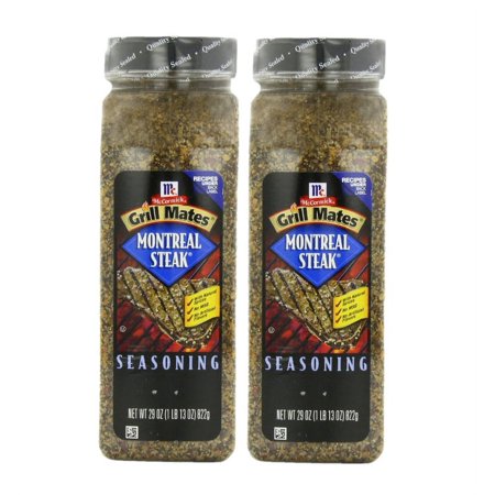 2 Pack | McCormick Grill Mates Montreal Steak Seasoning, 29 oz.