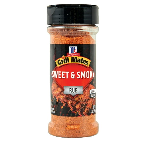 2 Pack - McCormick Grill Mates Sweet & Smoky Rub - 5.37 oz Packaging may vary