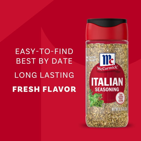 2 Pack -McCormick Italian Seasoning, 0.75 oz Bottle