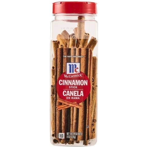 (2 Pack) McCormick Kosher Cinnamon Sticks, 8 oz Bottle