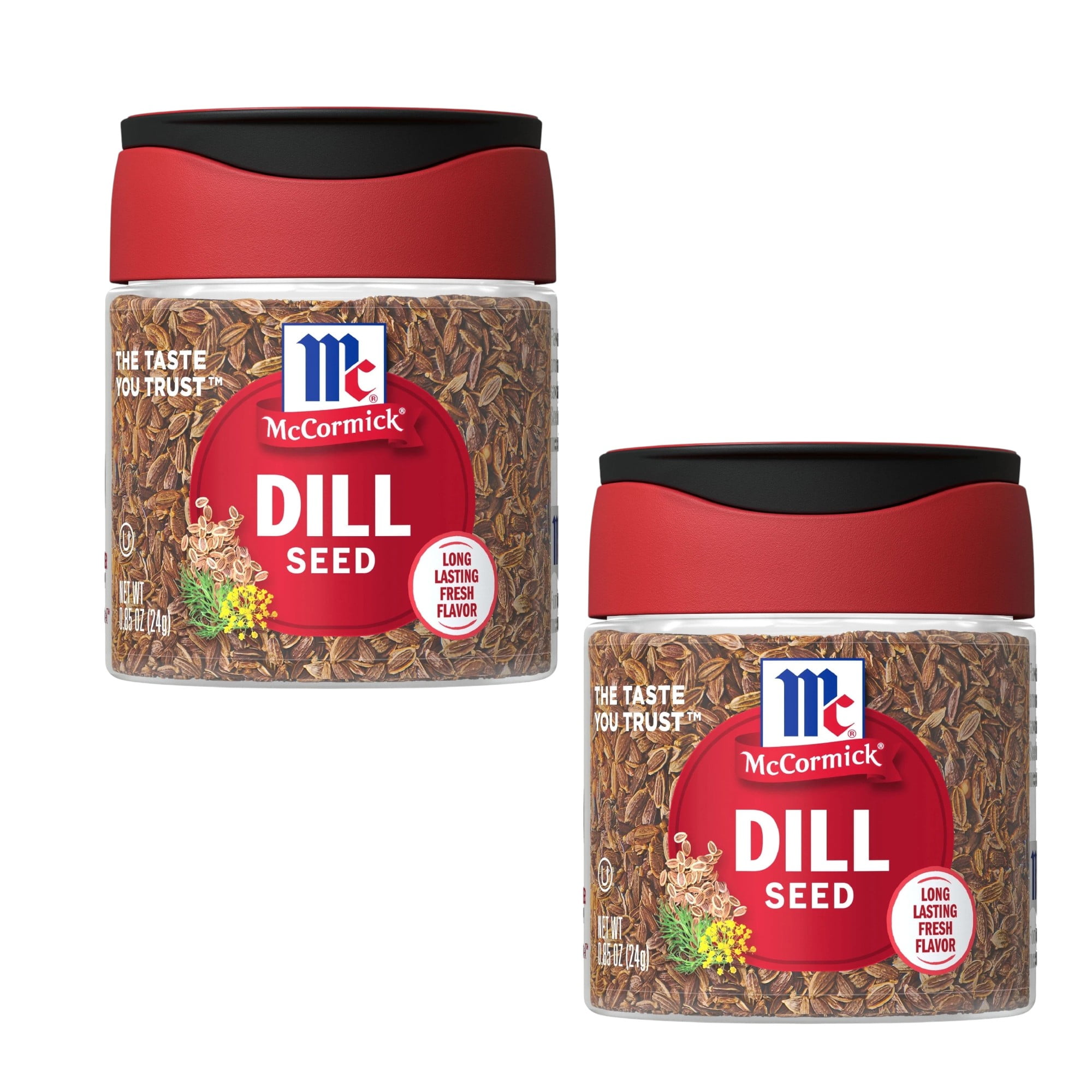 ( 2 Pack ) McCormick Kosher Dill Seed, 0.85 oz Bottle
