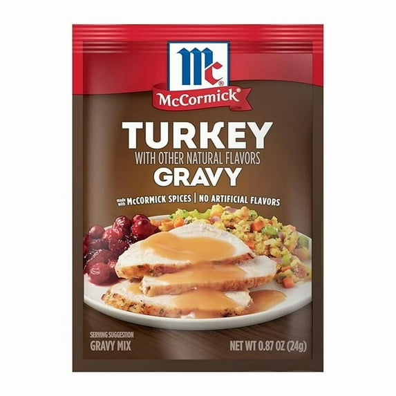 2-Pack McCormick, Turkey Gravy Mix, 0.87 oz