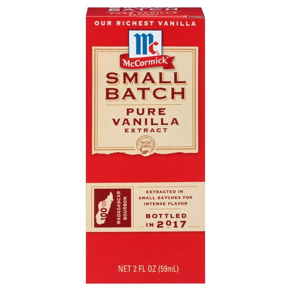 2 Pack - Mccormick Extract Pure Vanilla Extra Rich 2 oz Package May Vary