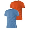thumbnail image 1 of 2 Pack Men’s Active Quick Dry Crew Neck T Shirts | Athletic Running Gym Workout Short Sleeve Tee Tops, 1 of 7