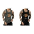 (2Pack) Men's Hawaii Vacation 3D Compression Tops for Men Digital