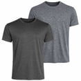 thumbnail image 1 of 2-Pack Men's Moisture Wicking Performance Short Sleeve Tee (S - 3XL), 1 of 6