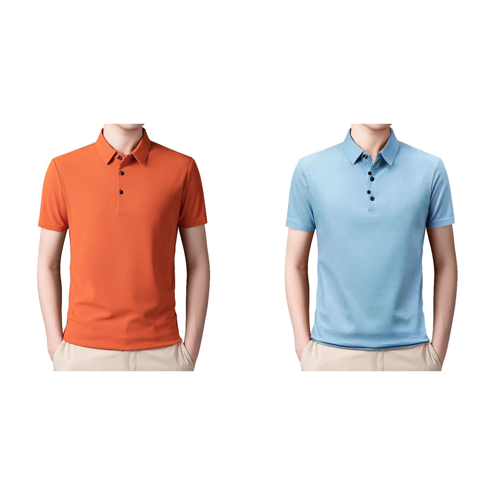 (2Pack) Men's Short Sleeve Shirts Mens T Shirts Pack Regular Fit